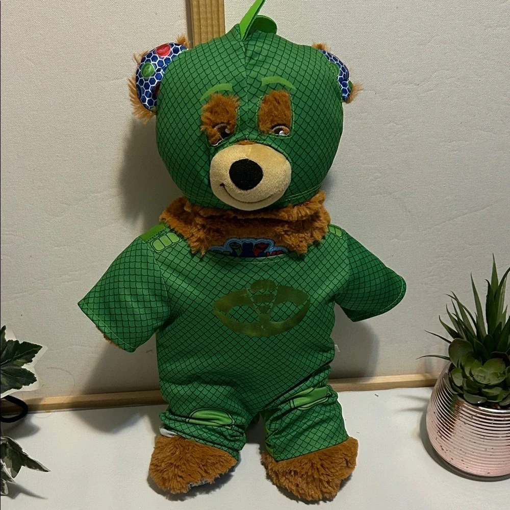 Green Plush Bear Toy